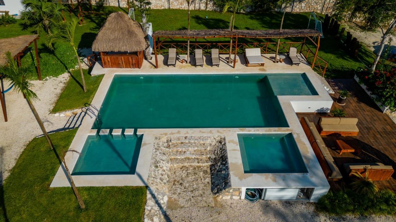 Hotel Xakluum Eco Glampings Puerto Morelos Exterior foto